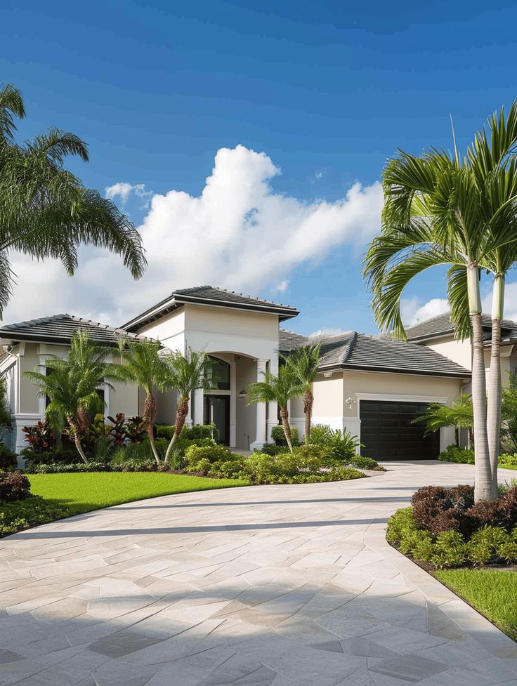 palmview residence 35 palm tree garden ideas