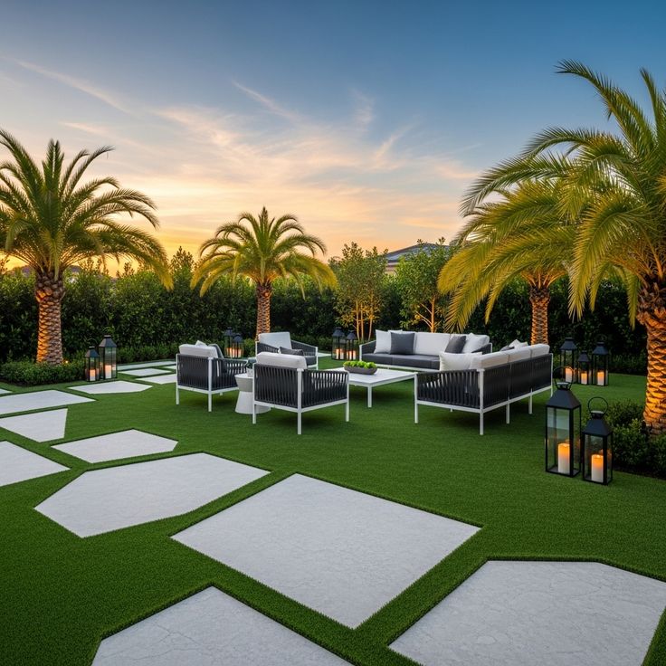 palmview residence modern backyard design inspiration